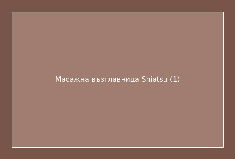 Масажна възглавница Shiatsu