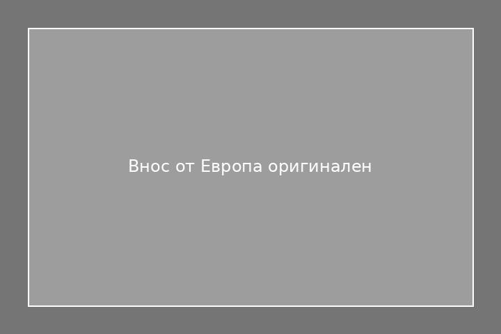 Внос от Европа оригинален