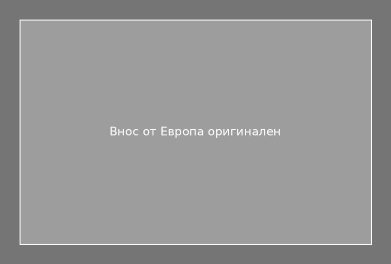 Внос от Европа оригинален