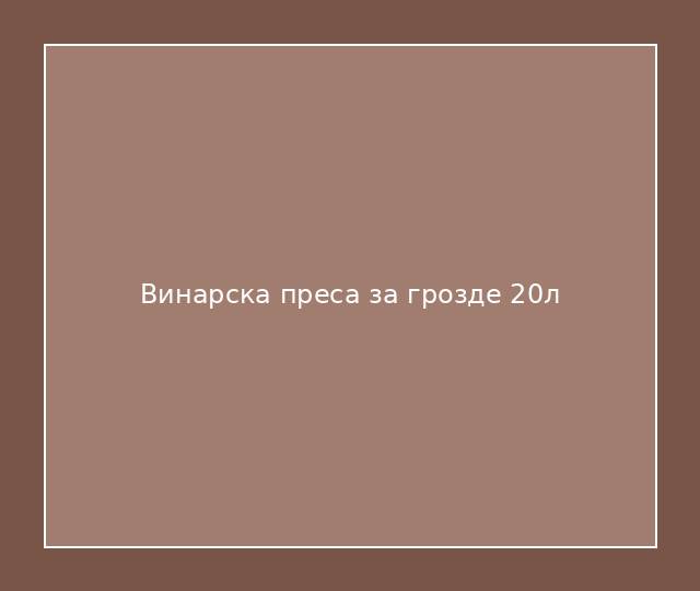 Винарска преса за грозде 20л